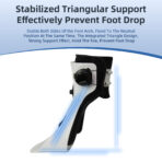 Ankle Stabilizer Foot Drop Splint Night Splint Ankle Foot Brace Splints for Drop Foot Wearable Shoe（JD001F） - Image 7
