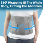 Postpartum Belly Band,Women Abdominal Binder,Postpartum Girdle Belly Wrap Supports Recovery After C-Section, Strengthens Waist Trainer(JD101PB) - Image 6