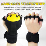 Hand Exercise Ball Finger Therapy Ball,Hand Grip Strengthener, Squeeze Stress Relief Balls, Resistance Strength Trainer for Hand,Stress Balls for Adults(JD002HE)) - Image 8