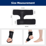 Adjustable Plantar Fascia Foot Drop Support with Dial for Orthopedic Ankle Stability and Injury Recovery（JD010A） - Image 4
