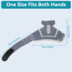 Thumb Wrist Guard Sports Hand Wrist Guard with Compression Protection Aluminum Alloy Support Wrist Protector Big Finger(JD052FS) - Image 5