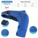 Shoulder Brace for Women Men Shoulder Pain Bandage Neoprene Blue Left Right Adjustable Compression for Arthritic Tendinitis Bursitis(JD007S) - Image 5