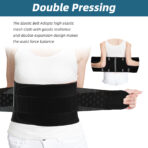 Back Brace for Lower Back Support,Unisex Lumbar Support Belt for Herniated Disc, Muscle Strain, Sprains, Fractures, and Recovery, Breathable and Adjustable Waist Protector(JD028B) - Image 5