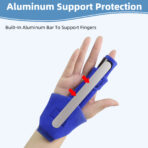 Trigger Finger Splint,Finger Splint Support, Try Out Mallet Finger,Middle Finger,Little Finger,Ring Finger, Index Finger Support, Broken Finger, Injured Sprained Finger Pain Relief (JD003FS) - Image 5