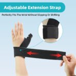Thumb Spica Splint for Women Men,Wrist Support with Thumb Brace,Carpal Tunnel Wrist Brace Relief and Tendinitis,Arthritis, Sprained(JD013FS) - Image 7
