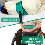 Bed Restraints for Elderly, Waist Restraint Belt Bed Support ,Elderly Fall Prevention Devices for Hospital,Wheelchair Safety Belts(JD053TB) - Image 4