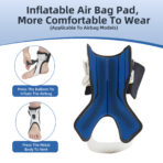 Ankle Stabilizer Foot Drop Splint Night Splint Ankle Foot Brace Splints for Drop Foot Wearable Shoe（JD001F） - Image 8