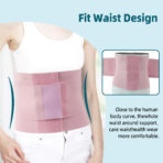 Belly Band,Abdominal Binder Post Surgery,Waist Trainer Belly Wrap for Postpartum Recovery,Belly Support and Waist Shaping(JD029PB) - Image 4