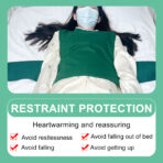 Medical Bed Restraint Suits, Wheelchair And Bed Support Belts, Breathable Vest Restraints, Bed Restraint Belts For The Elderly.(JD108BT) - Image 6