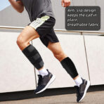 Calf Brace for Men and Women, Adjustable Shin Splint Support, Lower Leg Compression Wrap Increases Circulation,Pain Relief （JD001L） - Image 4