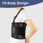 Men Back Brace for Work,Lumbar Support Belt for Women, Lower Back Brace for Pain Relief, Sciatica Belt for Weightlifting and Gardening, High Elasticity Waist Support(JD024B) - Image 7