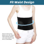 Back Brace for Lower Back Support,Unisex Lumbar Support Belt for Herniated Disc, Muscle Strain, Sprains, Fractures, and Recovery, Breathable and Adjustable Waist Protector(JD028B) - Image 7