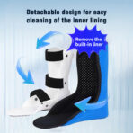 Ankle Brace, Foot Drop Orthosis,Breathable Ankle Splint Support, Walking Boot for Broken Foot（JD003F-1） - Image 5