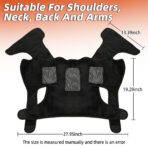 Electric heating shoulder guard cervical vertebra waistcoat sleeping warm shoulder heating therapy shoulder and neck hot compress shoulder pain massage artifact(JD001S) - Image 8