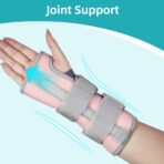 Adjustable Wrist Brace with Arm Sling,Carpal Tunnel Wrist Brace for Arthritis, Tendonitis, and Sprained Wrist,Wrist Support for Injured Radius Bone(JD100W) - Image 6