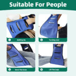 Transfer Sling for Seniors,Wide Transfer Belt for Bedridden Patients, Nursing Turn Assist Device, Gait Belt for Elderly Adults, Lift Belt for Safe Mobility and Support（JD105TB） - Image 5