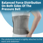 Postpartum Belly Band,Women Abdominal Binder,Postpartum Girdle Belly Wrap Supports Recovery After C-Section, Strengthens Waist Trainer(JD101PB) - Image 4