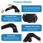 Shoulder Support Hunchback Protective Belt for Shoulder Joint Subluxation Stroke Hemiplegia Device(JD003S) - Image 5
