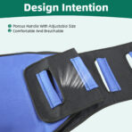 Transfer Sling for Seniors,Wide Transfer Belt for Bedridden Patients, Nursing Turn Assist Device, Gait Belt for Elderly Adults, Lift Belt for Safe Mobility and Support（JD105TB） - Image 4