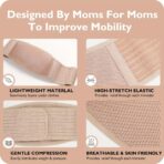 Maternity Belt for Back and Abdomen Support, Adjustable Belly Support Bands for Pregnant,Women Prepartum Belly Band(JD011PB) - Image 5