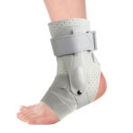 Ankle Brace with Side Stabilizers Adjustable Ankle Support for Sprains Injury Recovery Ankle Guard for Basketball Volleyball（JD201A）