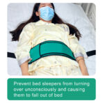Bed Restraints for Elderly, Waist Restraint Belt Bed Support ,Elderly Fall Prevention Devices for Hospital,Wheelchair Safety Belts(JD053TB) - Image 3