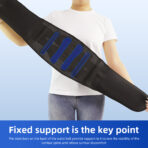 Back Brace for Lower Back Pain,Men & Women Adjustable Support Brace,Lumbar Support Belt for Muscle aches, sciatica(JD012B) - Image 5