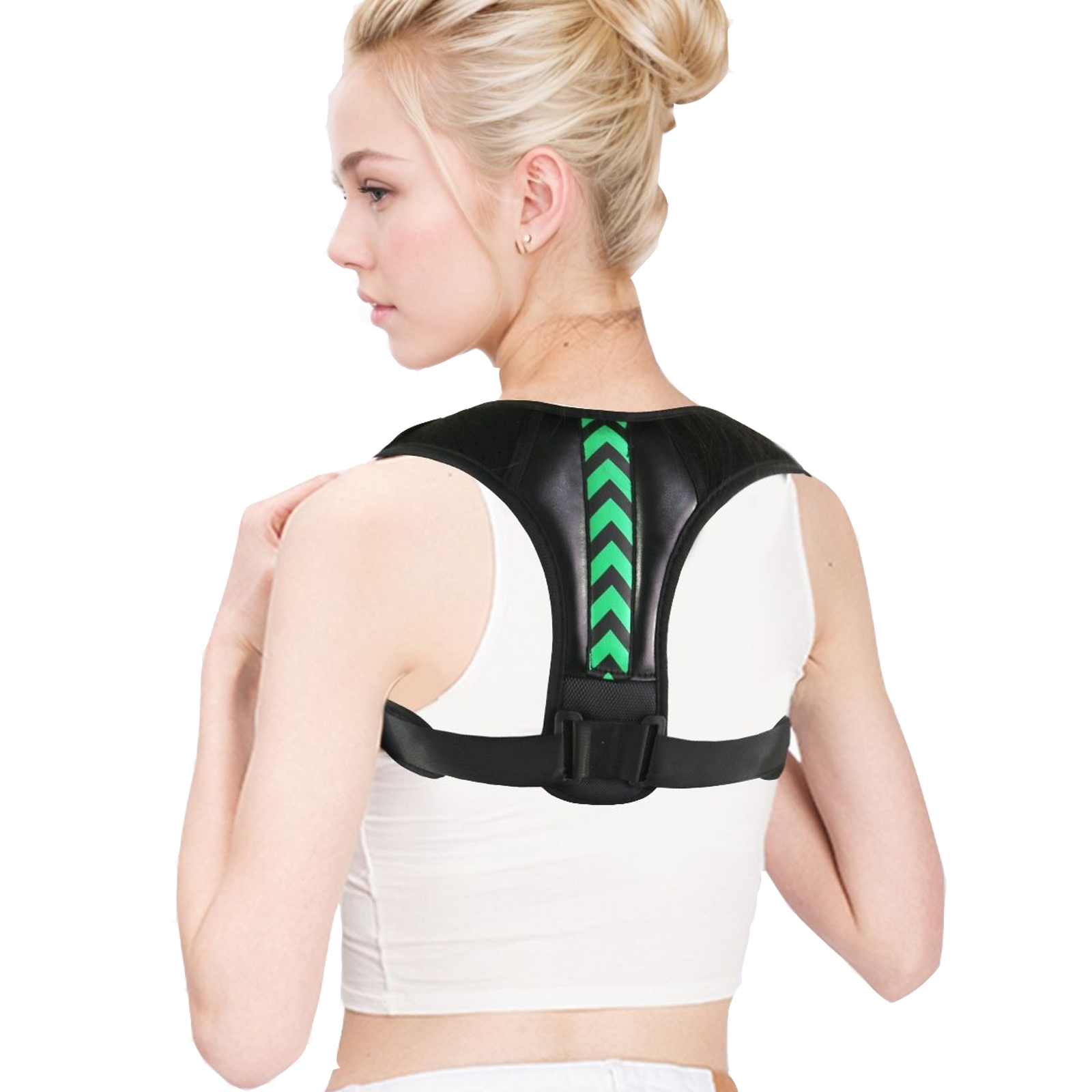 JD010P Adjustable Back Shoulder Posture Corrector Belt for Posture Correction(JD010P) - Image 1