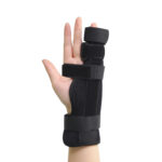 Pinky Trigger Finger Brace,Finger Splint For Fractures,Broken Ring Finger, Mallet Finger Straightener Immobilizer for Arthritis, Tendonitis(JD014FS)