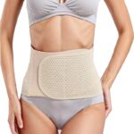 Postpartum Belly Band, Abdominal Binder Wrap for Surgery Recovery,Belly Girdle Support Provides Comfort and Stability for Waist(JD014PB)