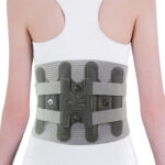 Medical Back Support Belt With 4 Steel Plates, For Sciatica, Herniated Disc, Scoliosis  Waist Support Or Pain Relief, Breathable Material(JD020B)