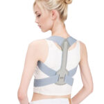 Posture Clavicle Shoulder Support Corrector Back Straight Brace Adjustable Strap, Stability & Alignment, Breathable Fabric, for Men & Women(JD102P)