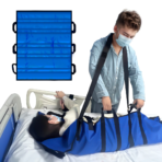 Positioning bed Pad with Handles,Hospital Transfer Belt Patient Sheet,Bed Pad for Easy Positioning and Transportation(JD003FA)