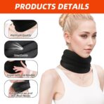 Removable and portable U-shaped foam neck pillow for cervical sleeping for Sleeping Neck Support Women & Men（JD010C） - Image 6