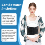 Breathable Waist Lumbar Lower Back Support Belt for Men Women,Adult Back Brace with 3D Lumbar Pad,Back Sciatica Brace(JD101B) - Image 7