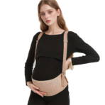 Maternity Belt for Back and Abdomen Support, Adjustable Belly Support Bands for Pregnant,Women Prepartum Belly Band(JD011PB)