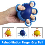 Grip Ball for Hand Strengthening,Rehabilitation Finger Strengthener for Stroke Recovery,Hand Exercisers Ball for Strength Improvement(JD007HE)(JD001HE))