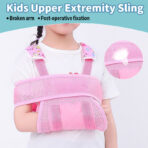 Adjustable Shoulder Sling for Kids,Toddler Arm Immobilizer, Breathable Pediatric Sling for Elbow Injuries,Arm Sling Shoulder Support for Children(JD005AS) - Image 6