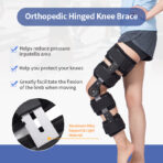 Hinged ROM Knee Brace, Adjustable Orthopedic Knee Stabilizer for Post Surgery,ACL,MCL,PCL Injury,Knee Support Immobilizer for Men Women（JD104KN） - Image 2