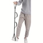 Long Leg Lifter Strap After Knee Surgery,Leg Stretch Strap With Rigid Hand Strap & Foot Loop, Mobility Tool for Wheelchair, Hip & Knee Replacement Surgery(JD016TB) - Image 6