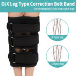 Adjustable O/X Legs Correction Belt,Knock Knee Correction,Leg Straightening Brace for Men Women and Child Day and Night（JD004L） - Image 2