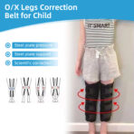 O/X Legs Correction Belt for Child,Knock Knee Correction for Correcting Bad Leg Posture,Pediatric Straighten Belt,Day and Night（JD005L） - Image 2