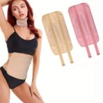 Castor Oil Pack Wrap for Stomach,Adjustable Belt Leakproof Castor Oil Bag, Reusable Essential Oil Care Body Wraps for Stomach（JD001OB） - Image 2