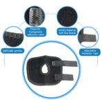 Dog Short Leg Knee Brace Support Recovery Sleeve Neoprene OEM Orthopedic Dog Knee Brace for ACL Back Front Leg(JD001DC) - Image 8