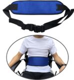 Adjustable Wheelchair Seatbelt for Adults,Medical Wheelchair Safety Harness for Patient Caring, Cushion Wheelchair Restraint Strap with Easy Release Buckle（JD124TB） - Image 7