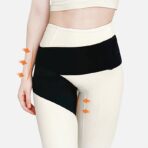 Hip Support Groin Brace - Hamstring Compression Wrap Sciatica Relief Brace for Sciatica, Labrum Tear, Thigh, Groin Strain - Hip Brace for Men or Women（JD003SH）