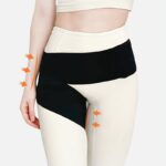Hip Support Groin Brace - Hamstring Compression Wrap Sciatica Relief Brace for Sciatica, Labrum Tear, Thigh, Groin Strain - Hip Brace for Men or Women（JD003SH）