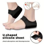 Arch Support Achilles Tendonitis Neoprene Plantar Fasciitis Heel Cup Pain Relief（JD010T） - Image 2