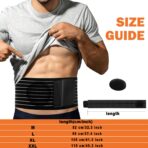 Umbilical Hernia Belt for Women & Men -Abdominal Support Binder with Ventilation Compression Pad -Navel Ventral Epigastric Incisional and Belly Button Hernias Surgery Prevention Aid（JD002HB） - Image 3