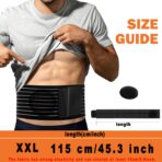 Umbilical Hernia Belt for Women & Men -Abdominal Support Binder with Ventilation Compression Pad -Navel Ventral Epigastric Incisional and Belly Button Hernias Surgery Prevention Aid（JD002HB） - Image 11